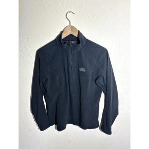 The North Face‎ Polartec Classic Black Quarter Zip Sweater